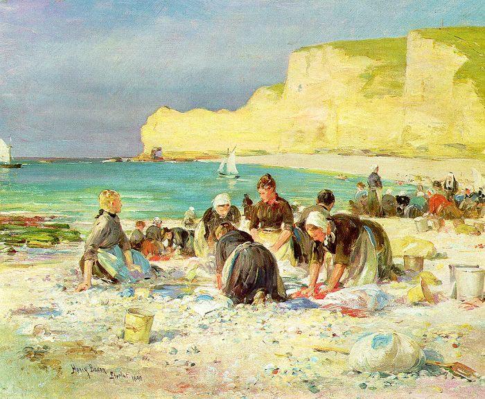 Henry Bacon Etretat,